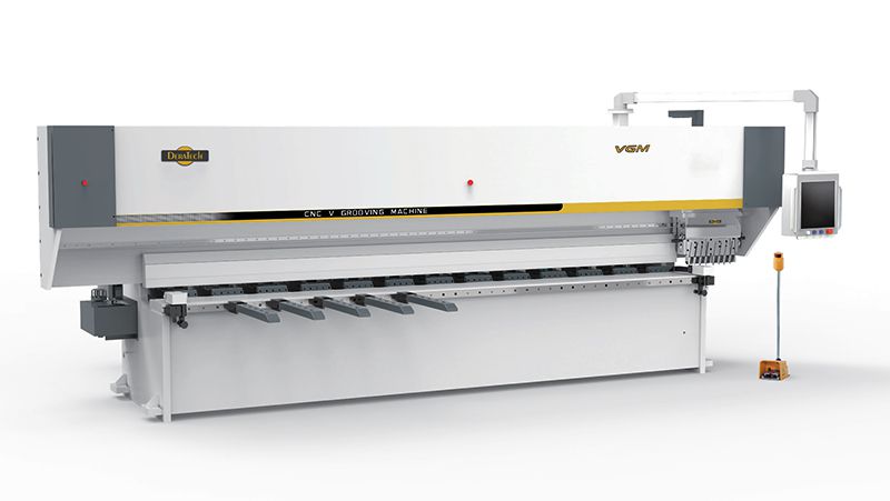 CNC Vertical V Grooving Machine