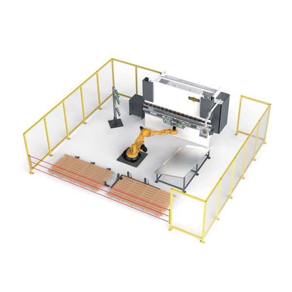 Stationary Robot Bending Cell