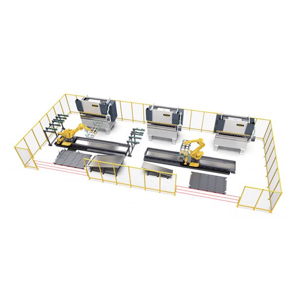 Sheet Metal Bending Flexible Manufacturing System
