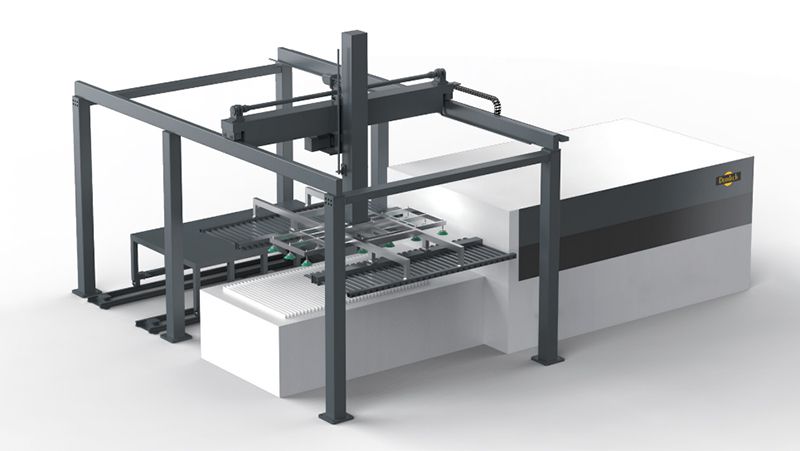 Flexible Laser Cutting Cell with Automatic Loading & Unloading