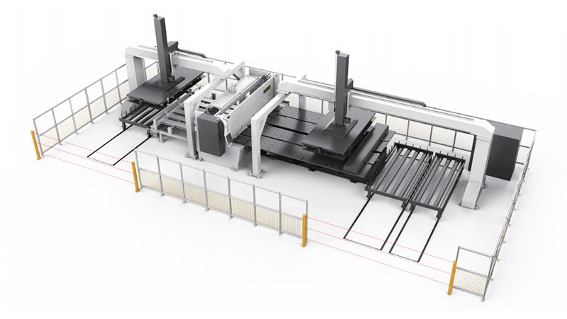 Sheet Metal Shearing Flexible Manufacturing System
